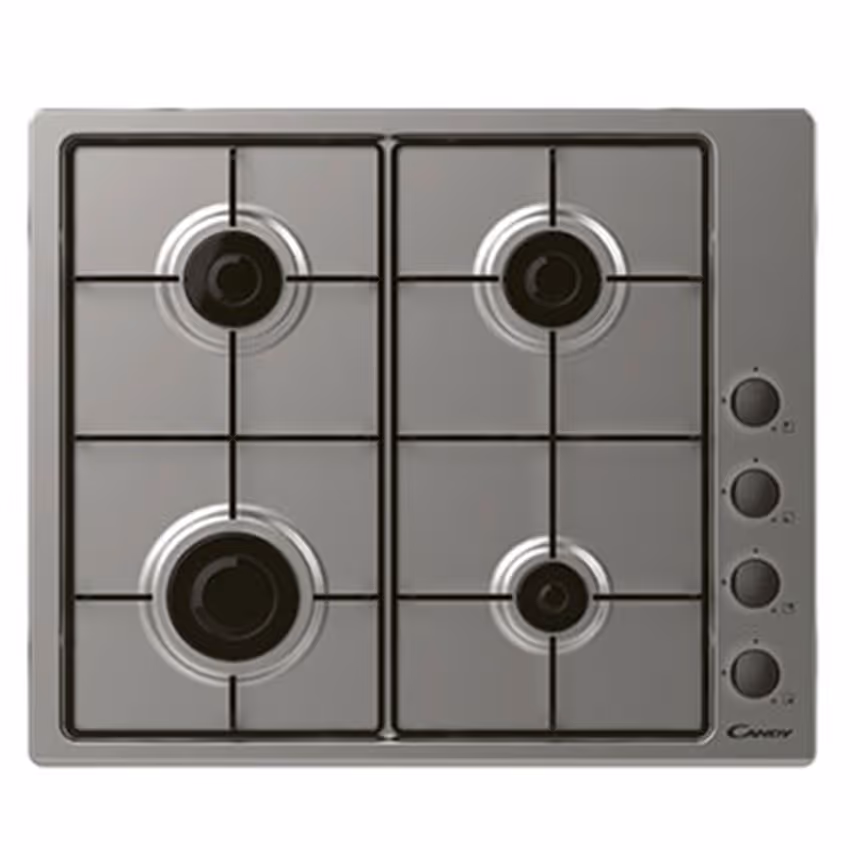 Plaque de cuisson Candy CHW6LBX 4 Feu 60Cm - Inox