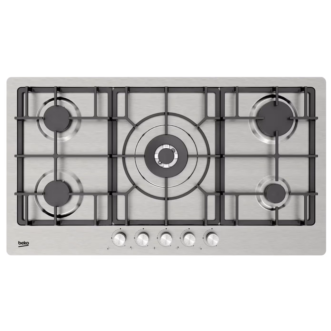 Plaque de cuisson Encastrable BEKO HIMW95226SXEL 5 feux 95 cm - Inox