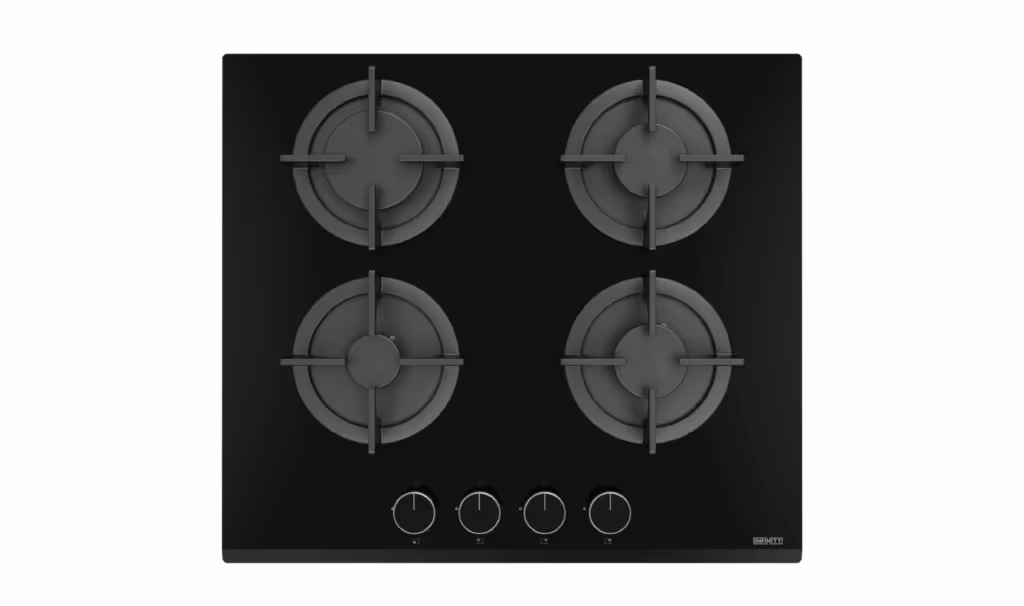 Plaque De Cuisson INFINITY H6042P30B 4Feux 60CM - Noir