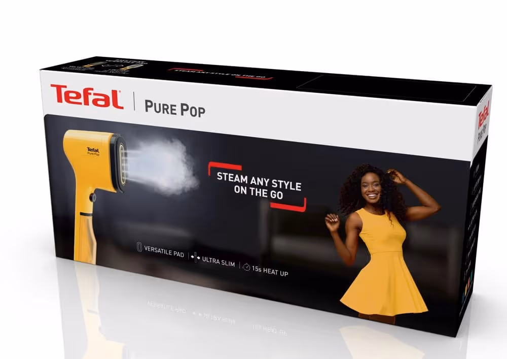 Défroisseur a Main Tefal DT2026 Pure Pop 1300W  - Jaune 9