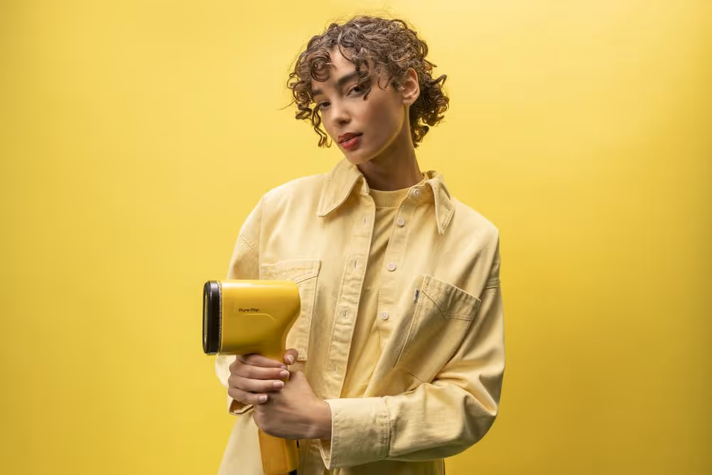 Défroisseur a Main Tefal DT2026 Pure Pop 1300W  - Jaune 6