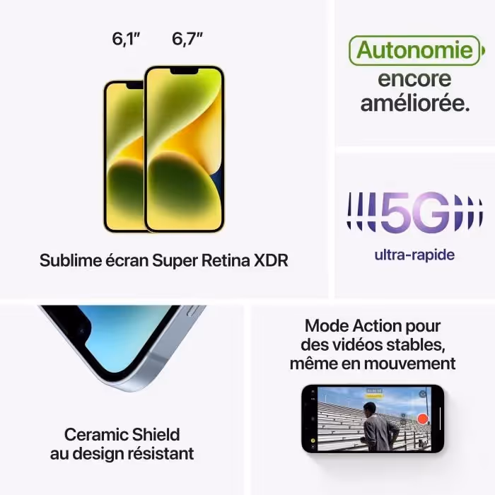 iPhone 14 128 Go - Rouge 5