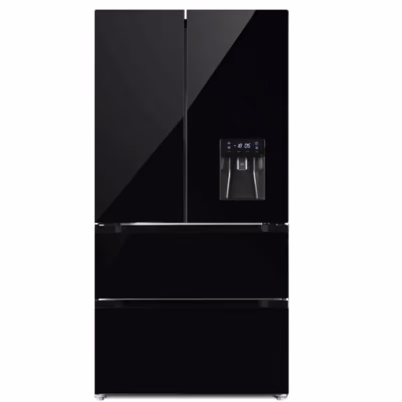 Réfrigérateur HYUNDAI HYN-84RFTBG Side by Side INVERTER No Frost 506 Litres - Verre Noir