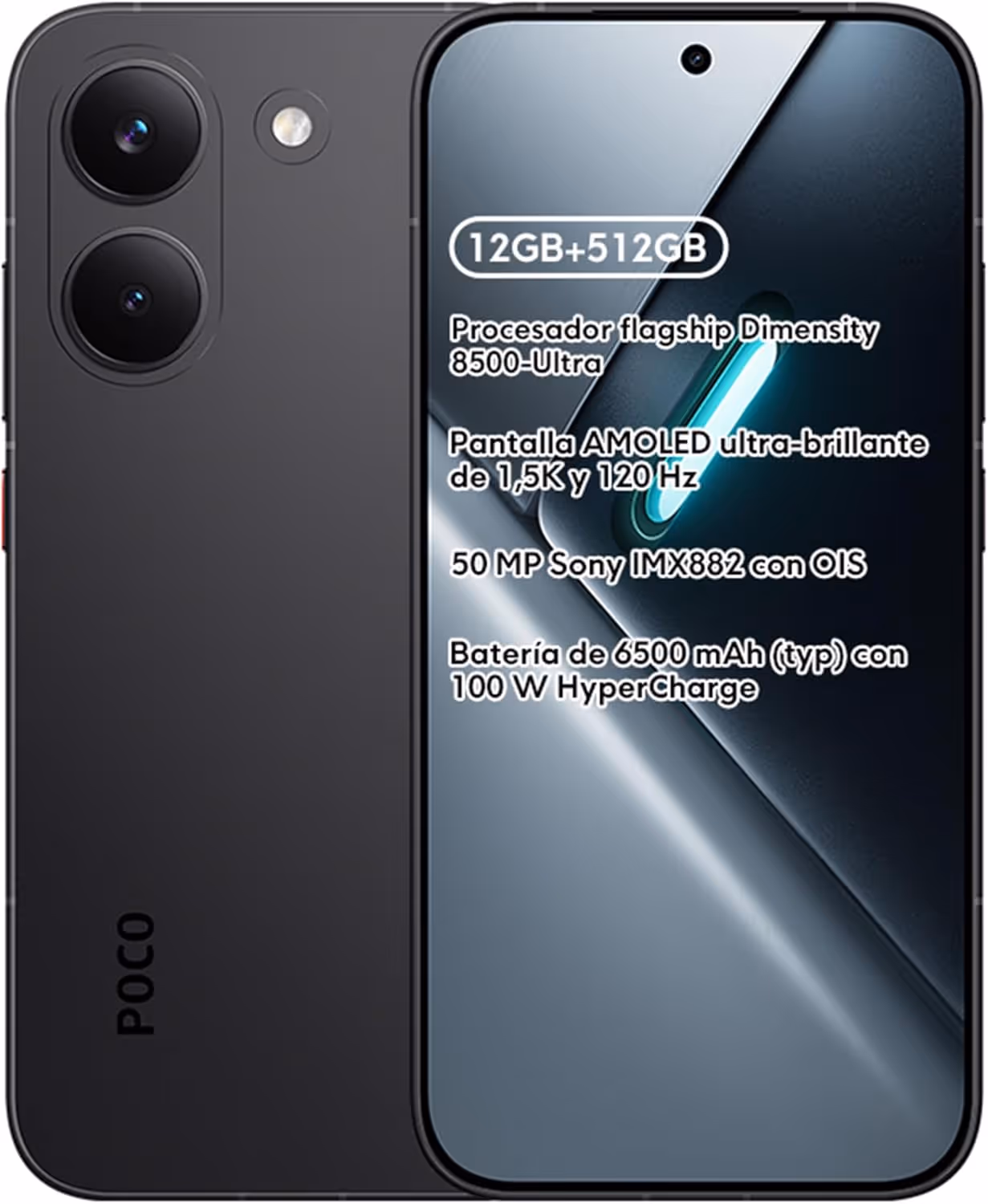 Smartphone POCO X8 Pro 12GO 512GO - Noir