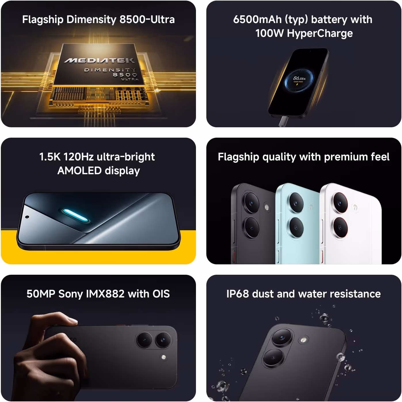 Smartphone POCO X8 Pro 12GO 512GO - Noir 7
