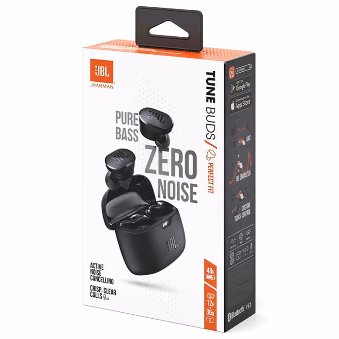 Écouteurs sans fil JBL Tune Buds - Noir 6