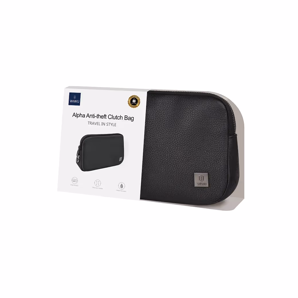 Pochette Antivol  WiWu Alpha- Noir 5