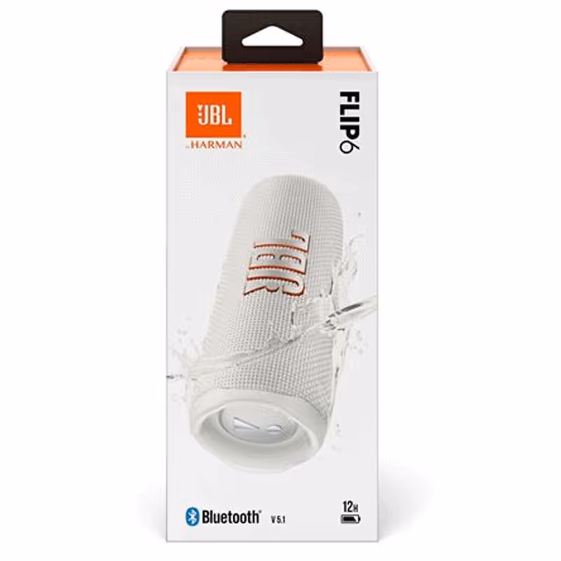 Enceinte Bluetooth JBL Flip 6 - Blanc 5