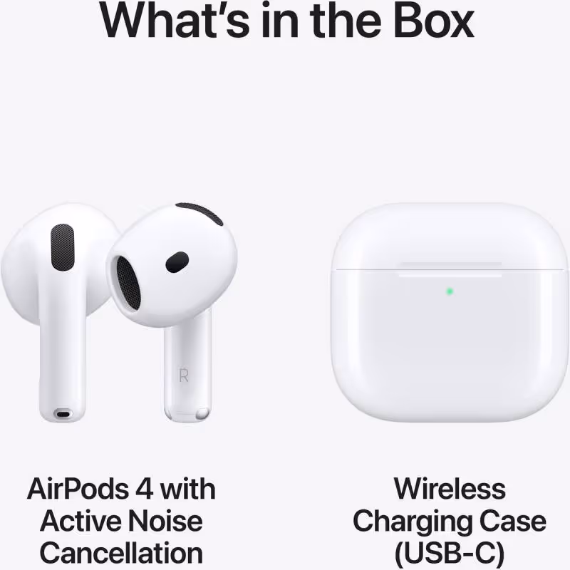 Apple - AirPods 4 ANC (MXP93ZM/A) - Blanc 7