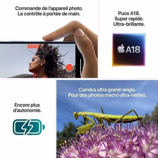 APPLE iPhone 16 Plus 512Go - Noir 6