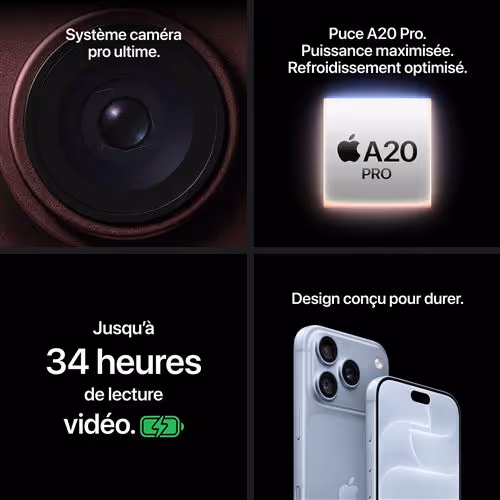 Apple iPhone 18 Pro 256 Go - Silver 6