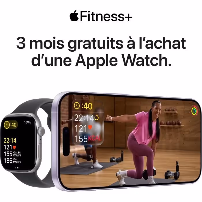 Apple Watch Ultra 3 GPS + Cellular - 49mm - Boîtier Titane Naturel  - Bracelet Blue/Bright Blue Trail Loop - S/M 10