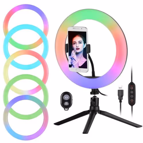 RGB LED Soft Ring light MJ36 5