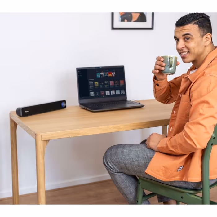 Barre de Son Filaire Trust Arys pour PC - Noir 5