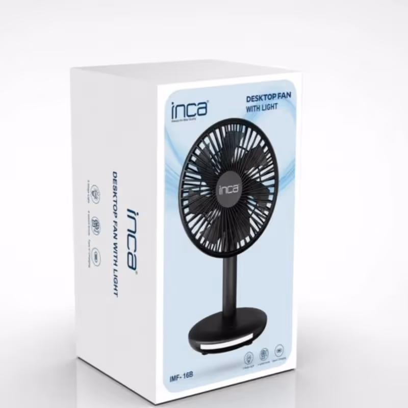 Mini Ventilateur Portable Rechargeable Inca FMI-16B – Noir 6