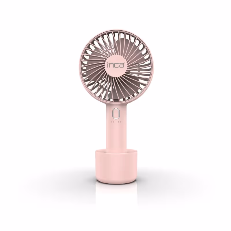 Mini Ventilateur Portable Rechargeable Inca FMI-12P –Pink