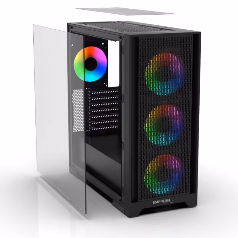 Boîtier Pc Gamer INCA EMG-17XB - Noir 5