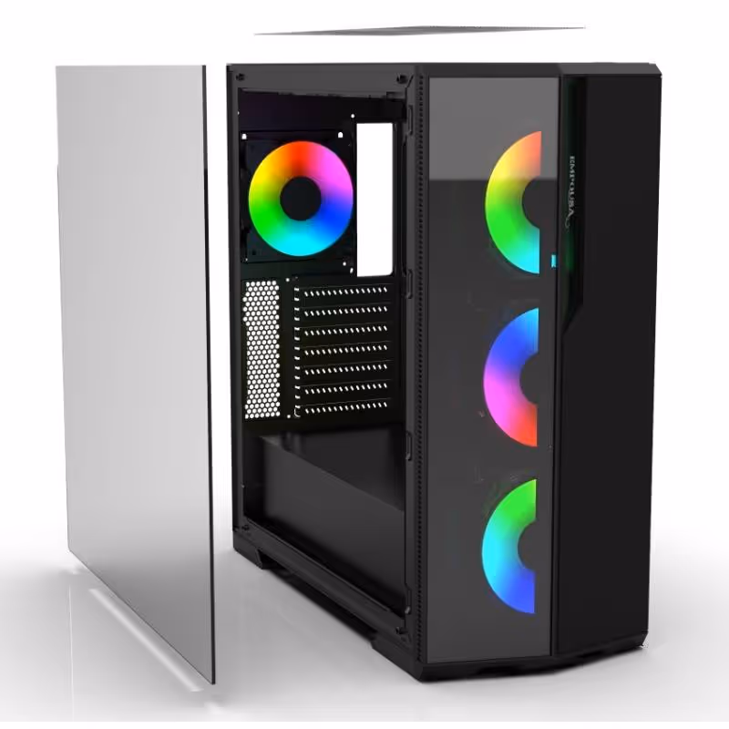 Boîtier Pc Gamer INCA EMG-17XN - Noir 5