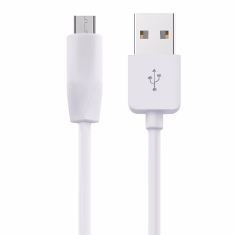 Câble De Charge Rapide HOCO X1 Micro USB - Blanc