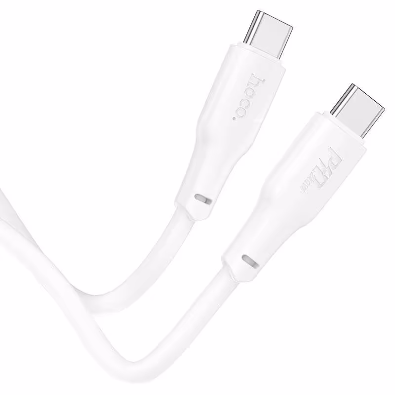 Câble Chargeur Hoco X93 240W Type-C Vers Type-C - Blanc