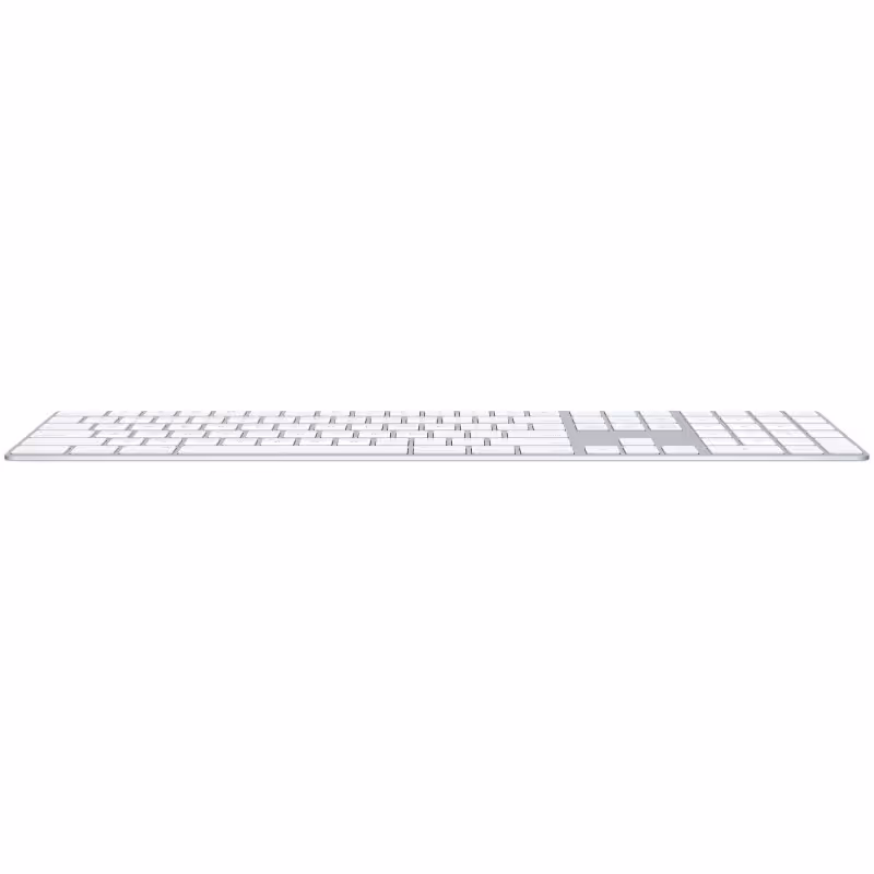  Apple - Clavier Sans Fil Magic Keyboard avec pavé numérique Français (MXCJ3F/A) - Silver 5
