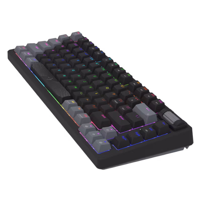 Clavier Gaming Filaire Mécanique AQYRIS ADARA MINI 100% Anti-Ghosting  RGB USB-C - Noir 6