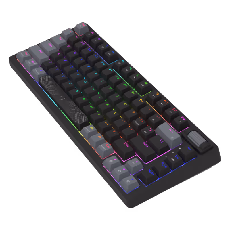 Clavier Gaming Filaire Mécanique AQYRIS ADARA MINI 100% Anti-Ghosting  RGB USB-C - Noir 8