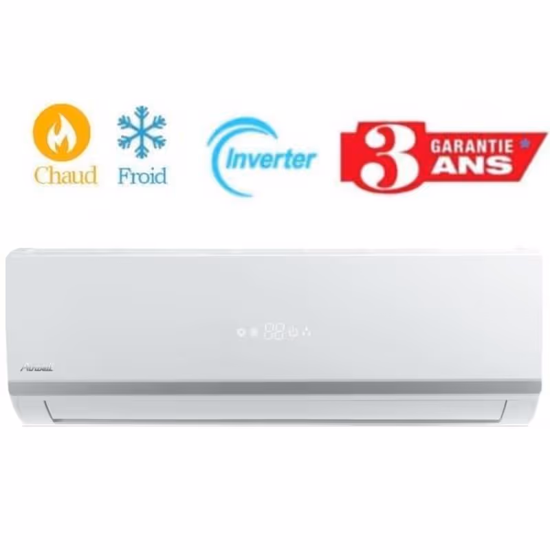 Climatiseur Airwell Aura 18000 BTU Inverter Chaud Froid - Garantie 3ans