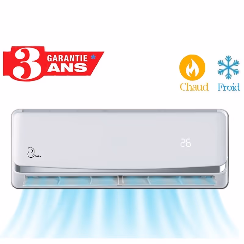 Climatiseur Inverter COALA 9000 BTU Chaud / Froid - Garantie 3 ans