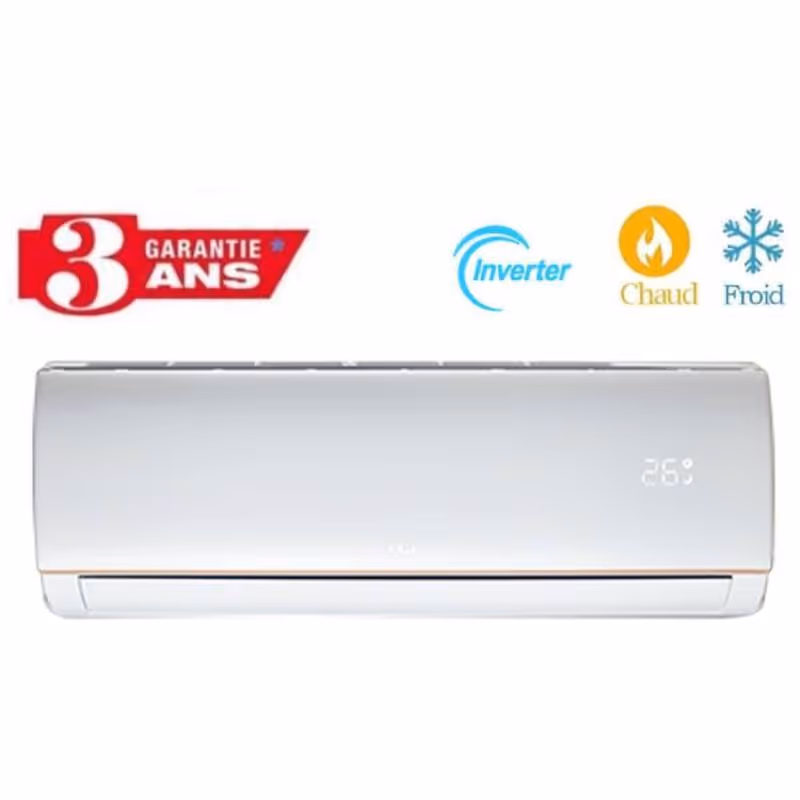 Climatiseur TCL TPG11I 18000 BTU Inverter Chaud Froid - Blanc