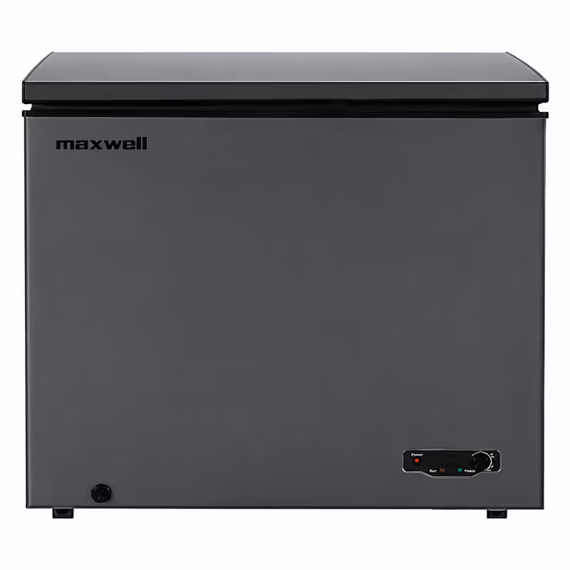 Congélateur Horizontal Maxwell MAX-CHDF330 330 Litres avec Porte Vitrée Intérieur - Silver