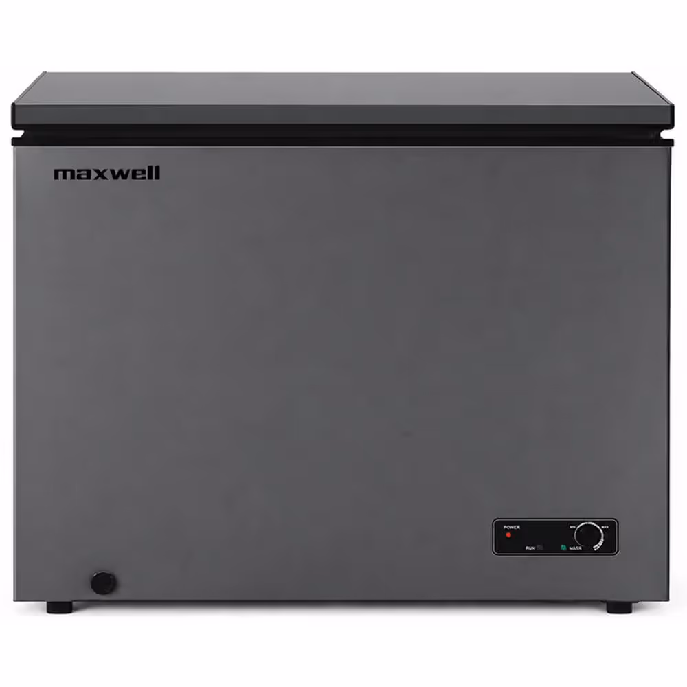 Congélateur Horizontal Maxwell MAX-CHDF400GS 400 Litres avec Porte Vitrée Intérieur - Silver