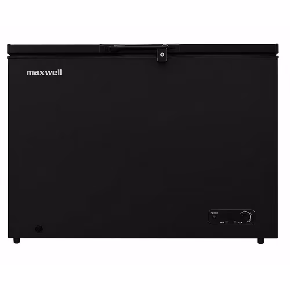 Congélateur Horizontal Maxwell MAX-CHDF400FN 400 Litres avec Ventilateur - Noir