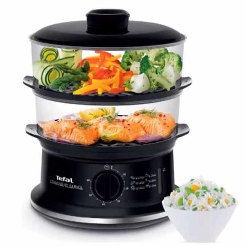 Cuiseur à Vapeur TEFAL VC140131 900W - Noir