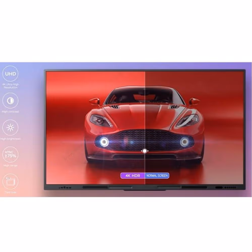Ecran Interactif Telefunken EI-86T60P Avec Support Amovible 