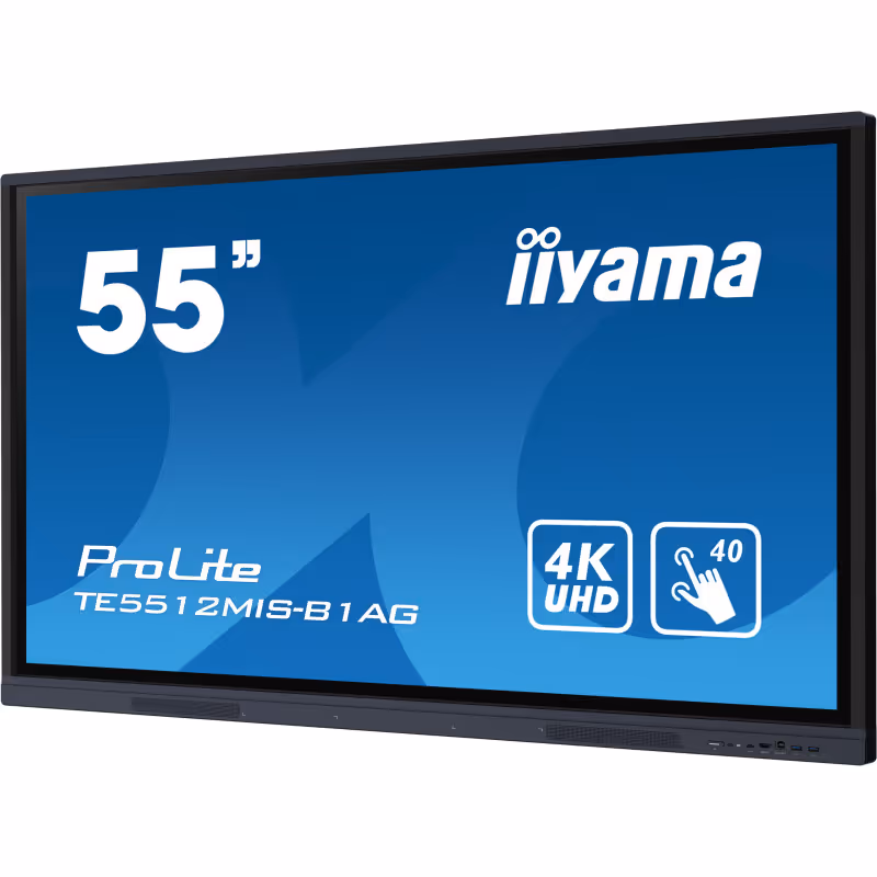 Écran IIyama Interactif Tactile 55" ProLite TE5512MIS-B3AG 5