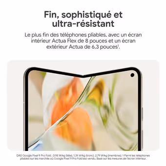 Smartphone Google Pixel 9 Pro Fold 16Go 256Go - Porcelaine 7