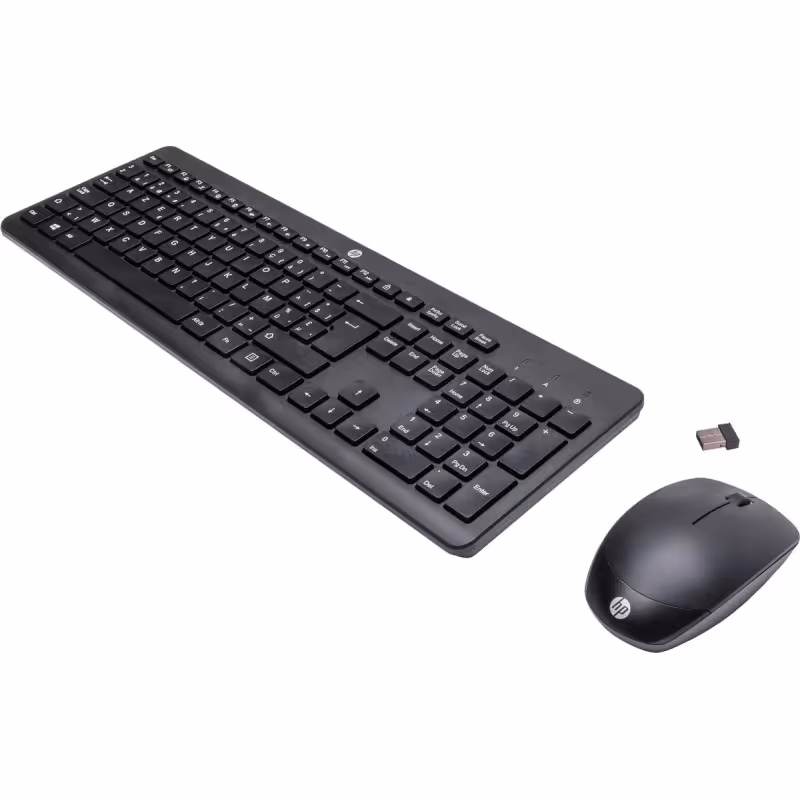 Ensemble Clavier & Souris sans Fil HP 230 Combo - Noir 5