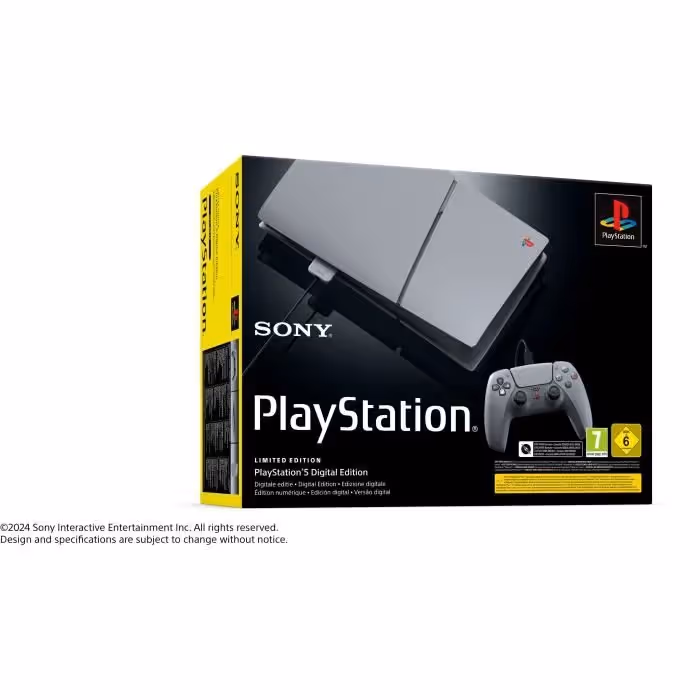 Console PlayStation 5 (modèle slim) - Version Numérique 30 ans - Édition Limitée 30ème anniversaire 5