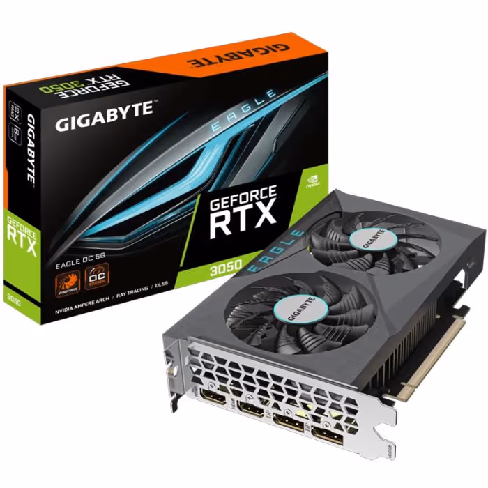 Carte Graphique Gigabyte GeForce RTX 3050 EAGLE OC-6GD 1.0 8