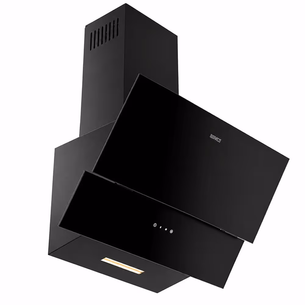 Hotte Décorative INFINITY AGW4015-90B 90Cm Noir