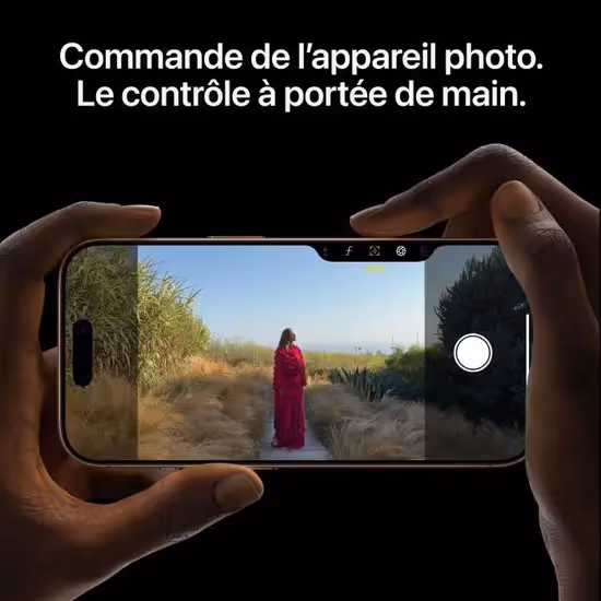 APPLE iPhone 16 Pro 128Go - Titane Naturel 6