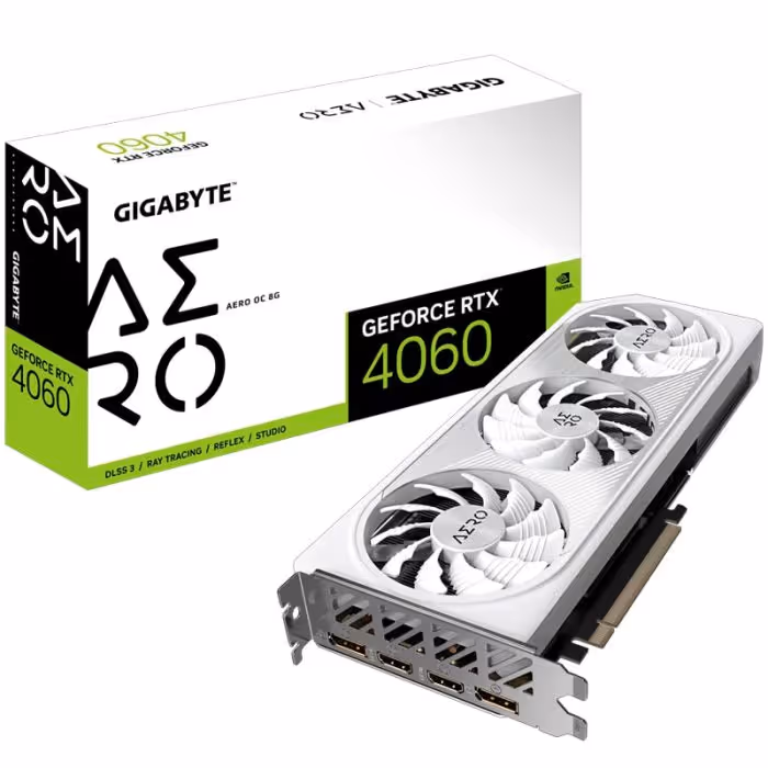Carte Graphique Gigabyte GeForce RTX 4060 AERO OC-8GD G10 5