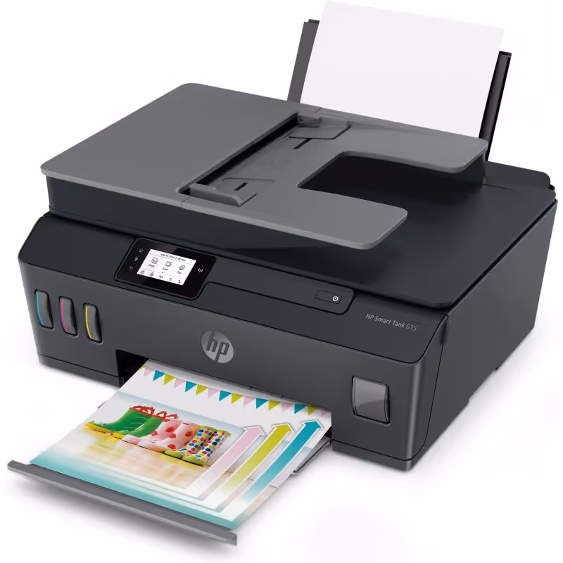 Imprimante 4en1 HP SMART TANK 615 Couleur Wifi - Noir 6