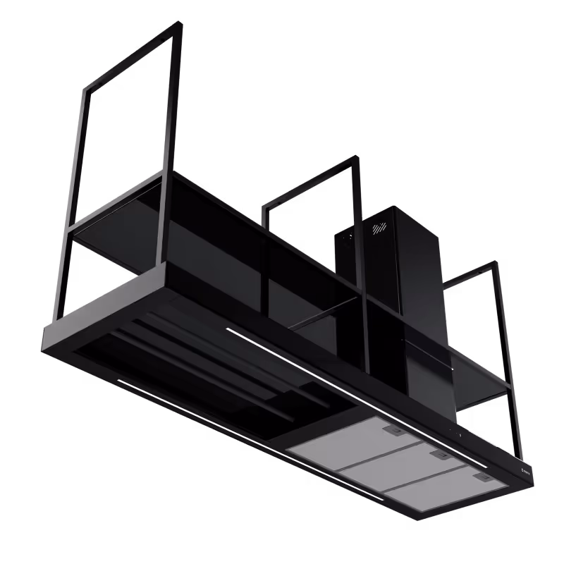 Hotte îlot INFINITY AGI1070-180 180 CM - Noir