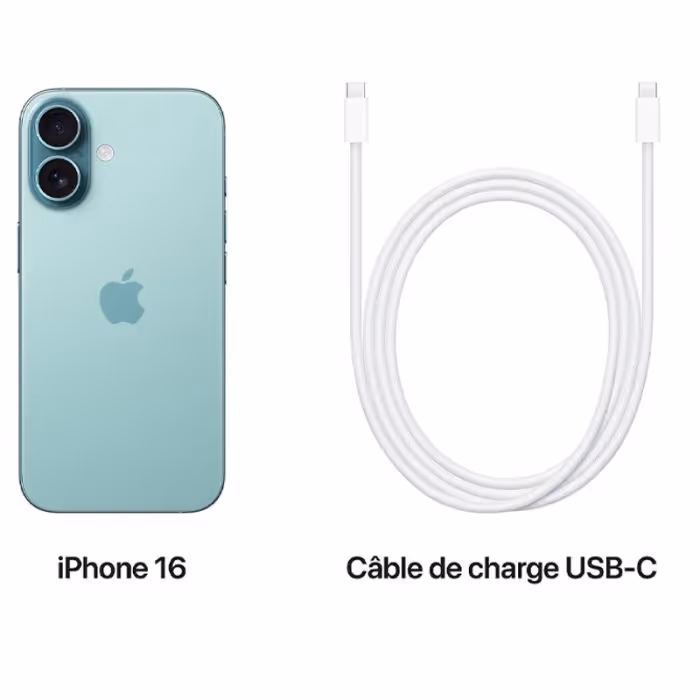APPLE iPhone 16 Plus 256GB - Teal 6
