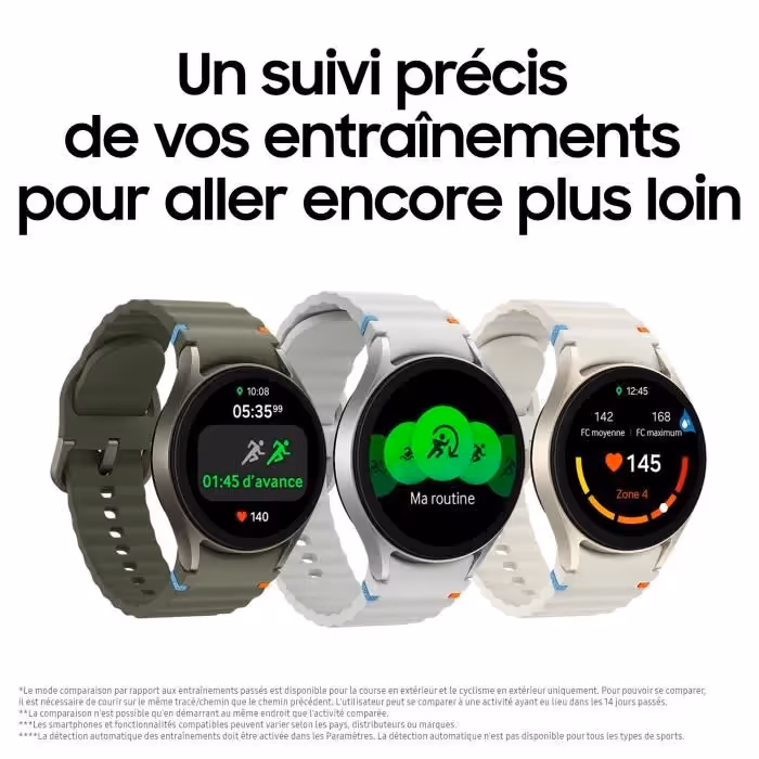 Montre connectée Samsung Galaxy Watch 7 44 mm - Vert - SM-L310NZGAXEF 7
