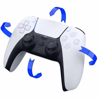 Pack PS5 Standard : Console PS5 (Modèle Slim) + 2ème Manette sans fil PS5 Dual Sense Blanche 6