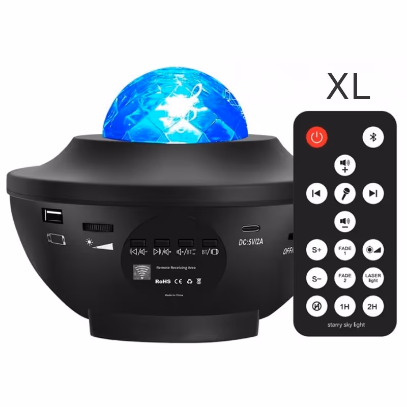 Lampe Projecteur LED XL Étoile projecteur galaxie