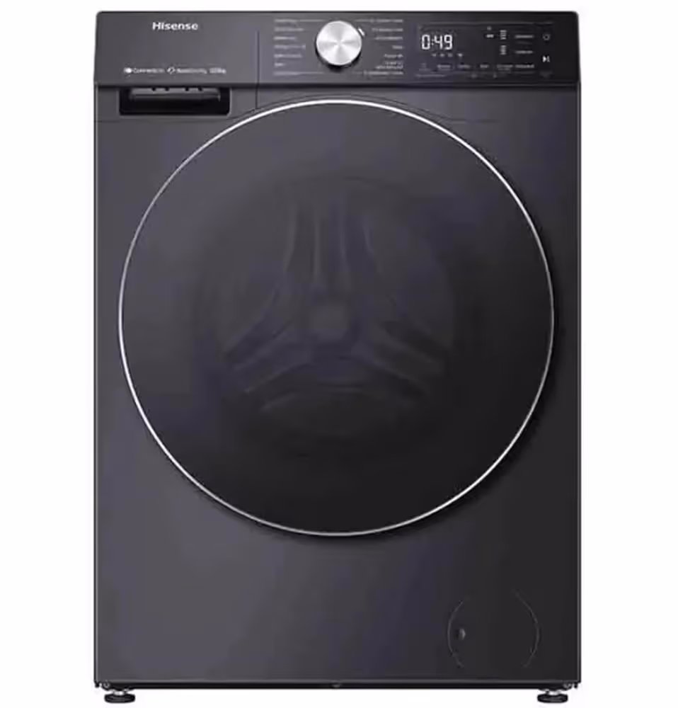 Lave-linge Séchant HISENSE WDSE1214VJMWB Inverter 12kg - Inox